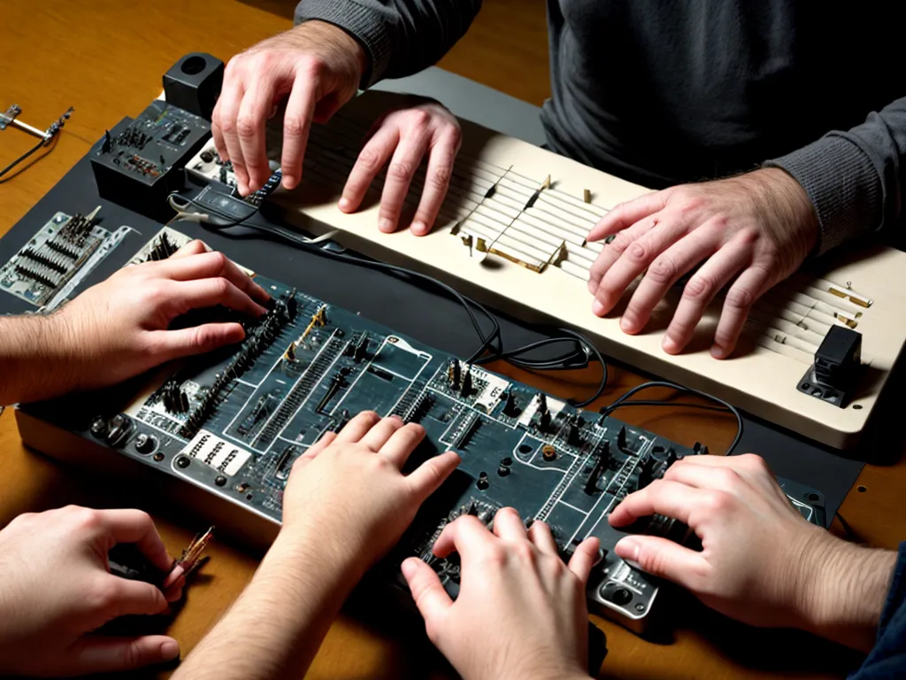 “Building a Touch-Sensitive Electronic Instrument with Copper Tape and Alligator Clips”