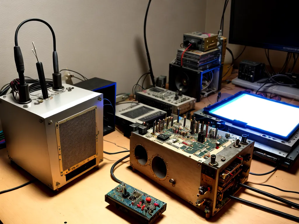 “Building an Electronic Theremin Using Scrap Parts”