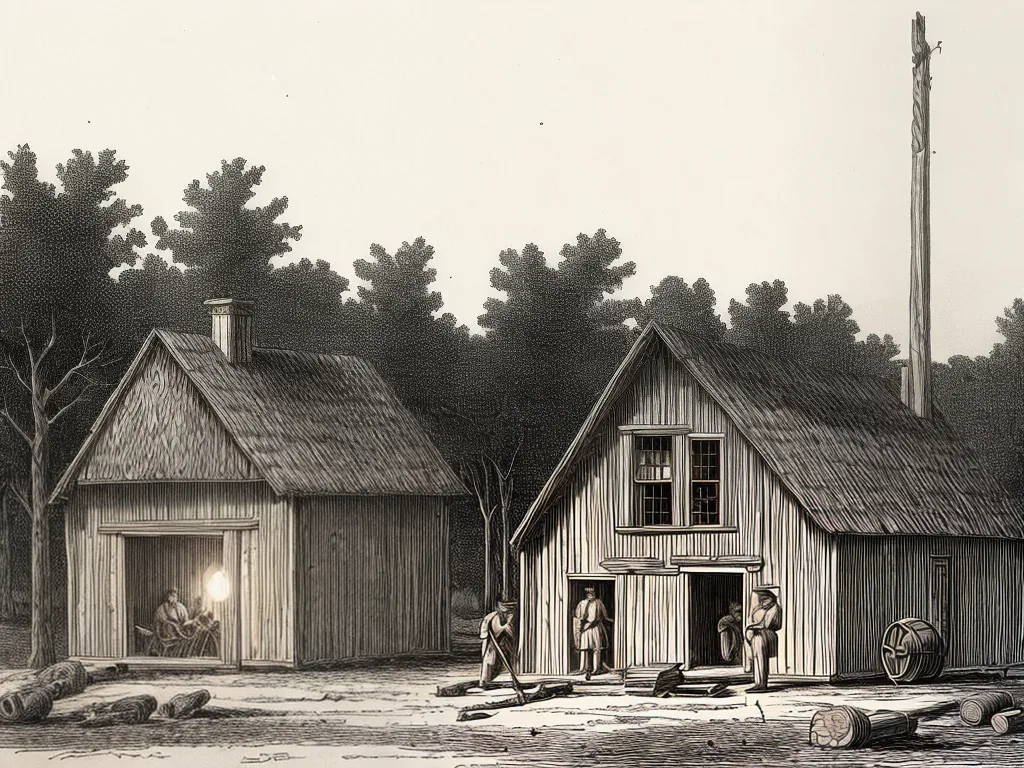 How Early American Settlers Created Lighting Without Electricity