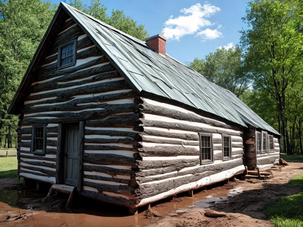 How Early American Settlers Insulated Their Homes with Mud