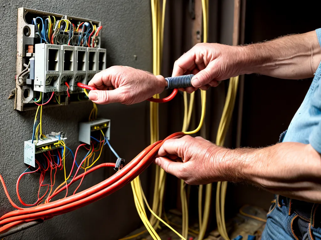 How Early Electricians Spliced Wires Before Wire Nuts