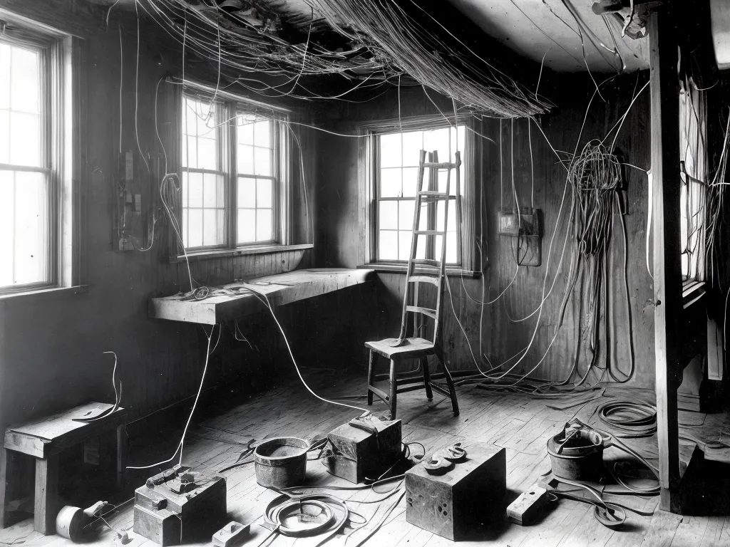 How the Earliest Electricians Struggled to Wire Homes with the Most Primitive Methods