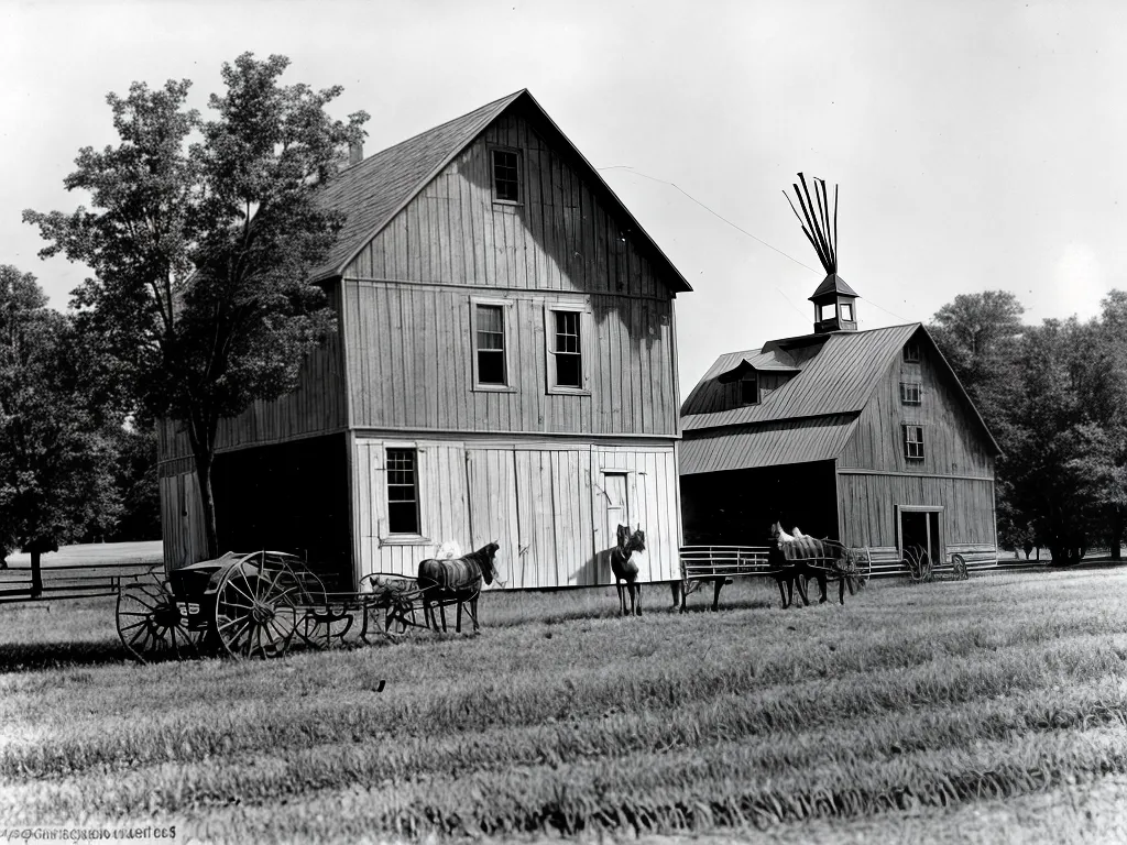 How the Early Amish Strung Telephone Wires Across Their Barns and Homes