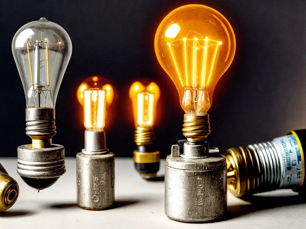 How the First Light Bulbs Were Powered by Batteries