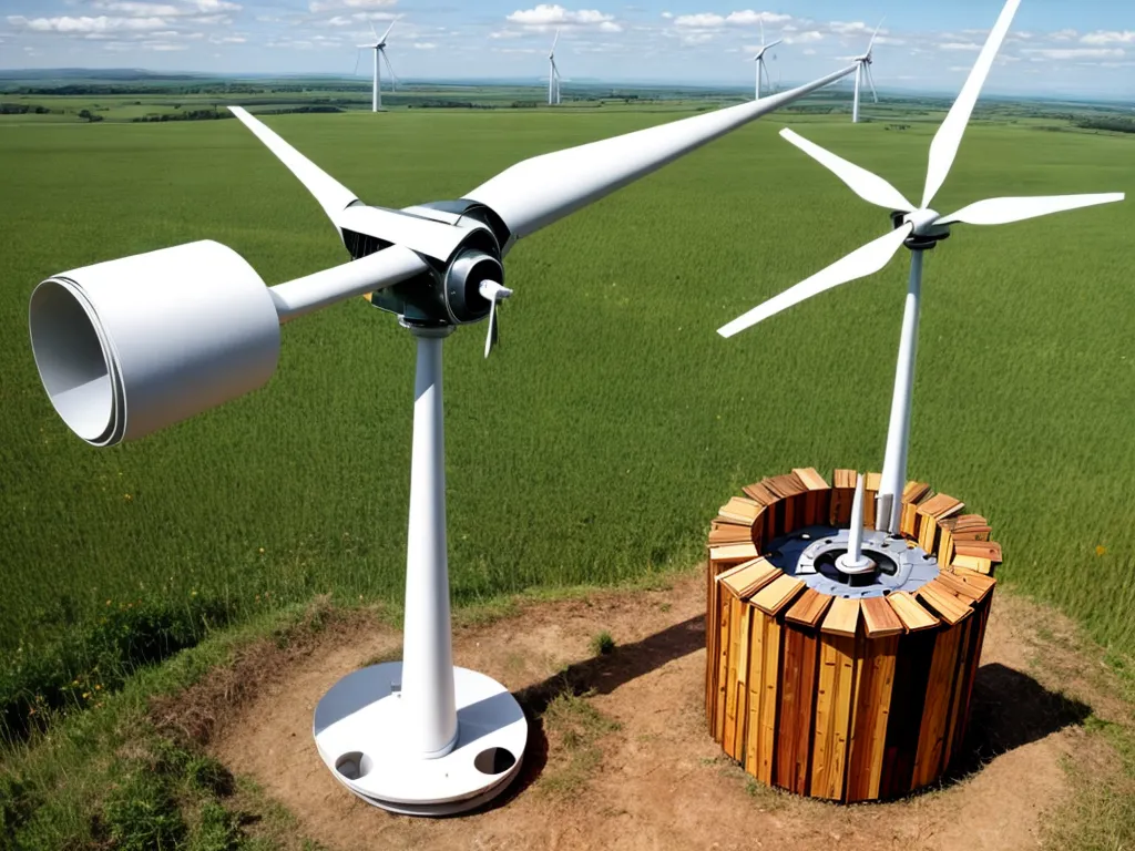 How to Build Your Own Small Scale Wind Turbine from Scrap Materials