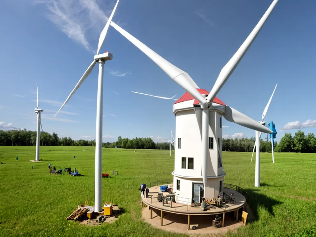 How to Build a Small-Scale Wind Turbine Using Scrap Materials