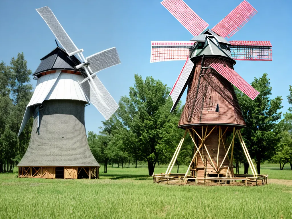 How to Build a Windmill from Scrap Materials