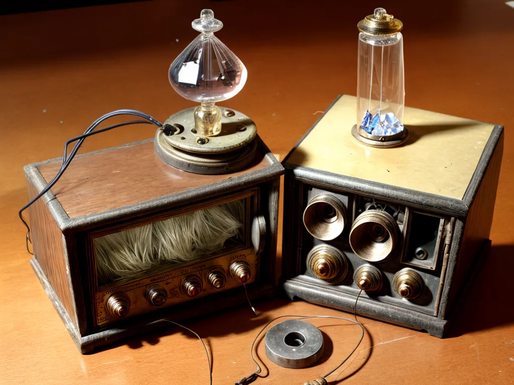 How to Create a Crystal Radio Receiver With Antique Materials