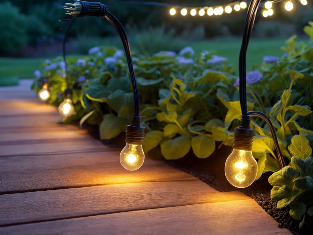 How to Fish Wire Your Garden Lights