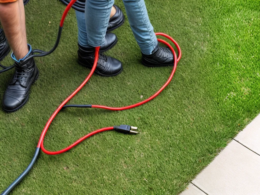 How to Hide Unsightly Electrical Cords in Your Yard