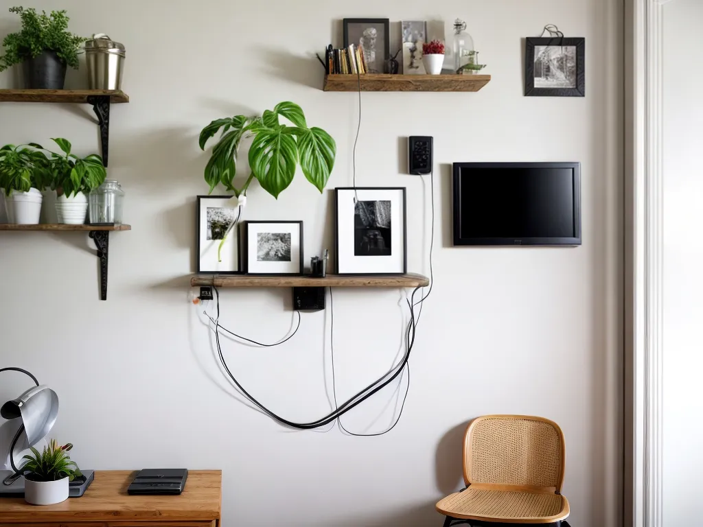 How to Hide Unsightly Wires Around Your Home