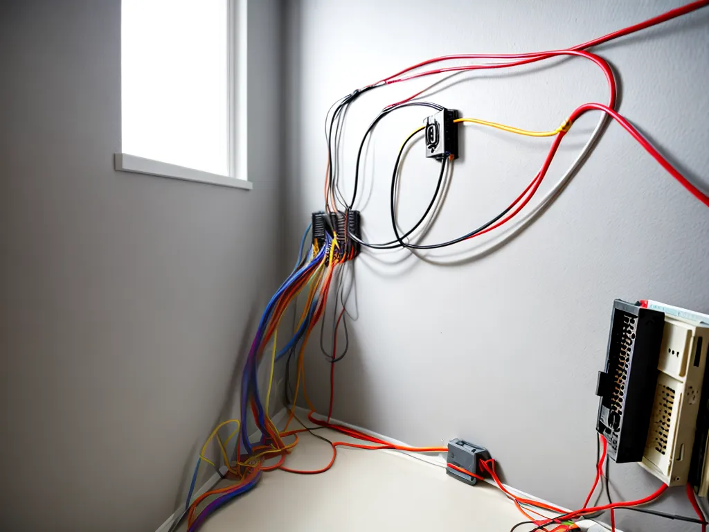 How to Hide Unsightly Wires in Your Walls Without Experience