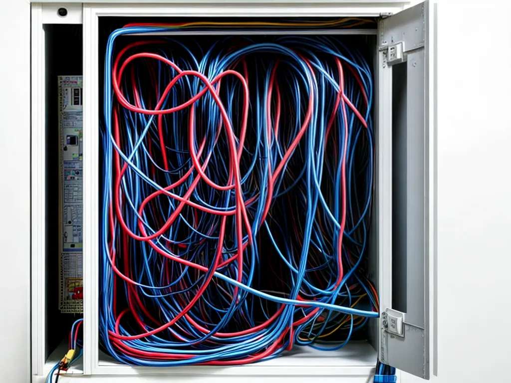 How to Hide Wires in Tight Spaces