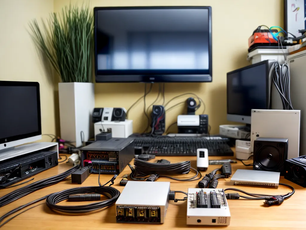 How to Make Your Own Cluttered Mess of Cables