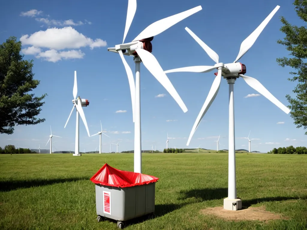 How to Make Your Own DIY Wind Turbine from Trash