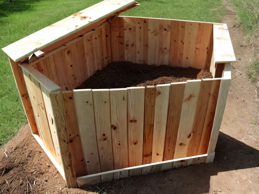 How to Make a Basic Compost Bin From Scrap Wood