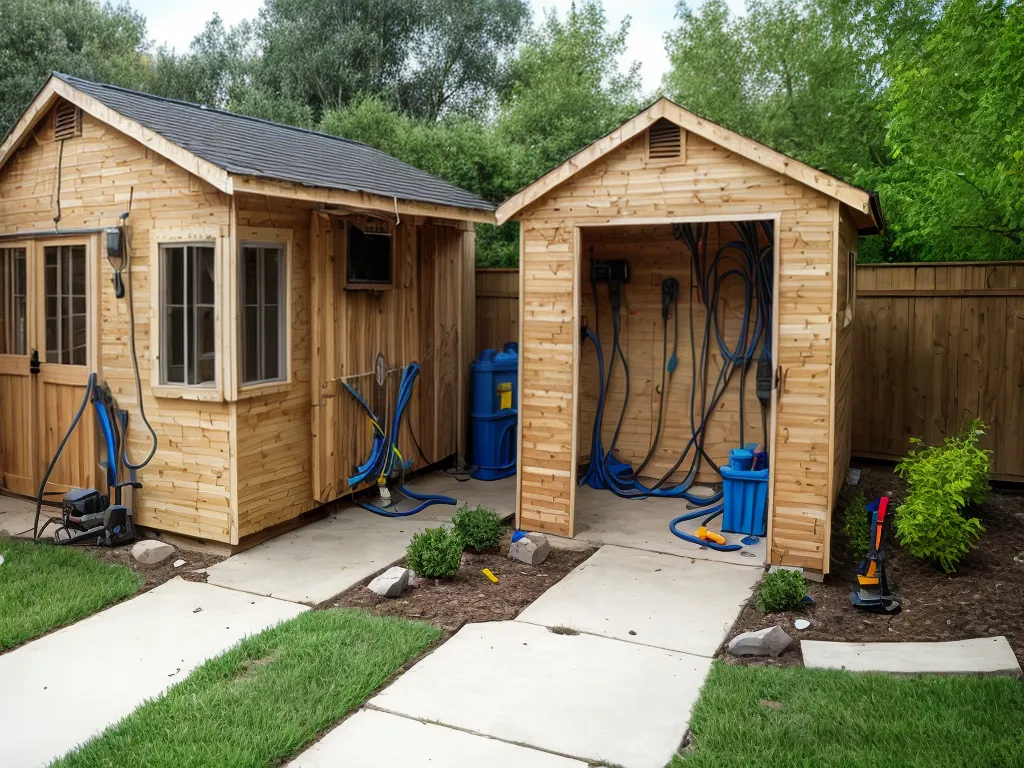 How to Repair Old Electrical Wiring in Your Backyard Shed
