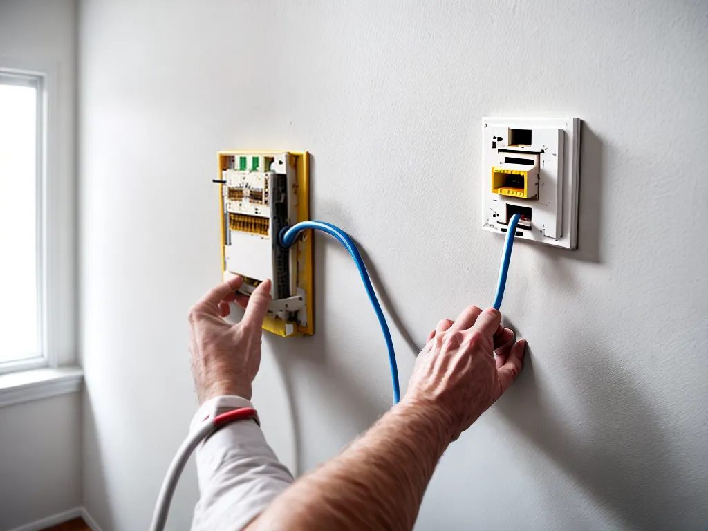 How to Run Ethernet Cable Through Old Plaster Walls