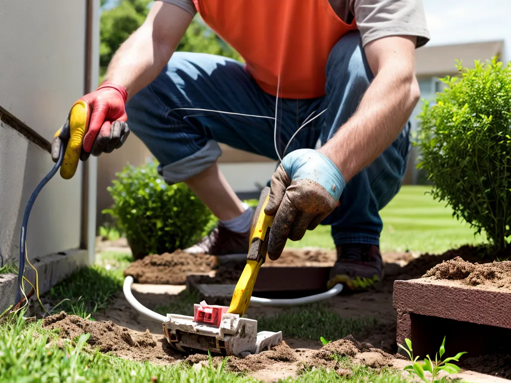 How to Safely Bury Electrical Wiring in Your Garden