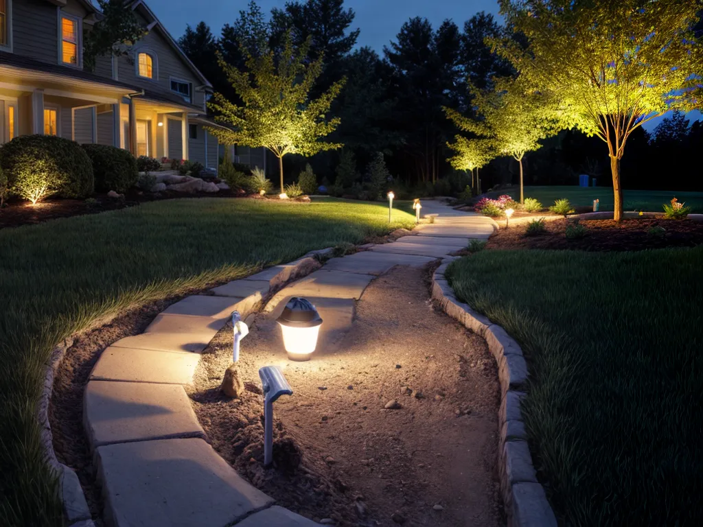 How to Safely Bury Underground Wiring for Landscape Lighting ...