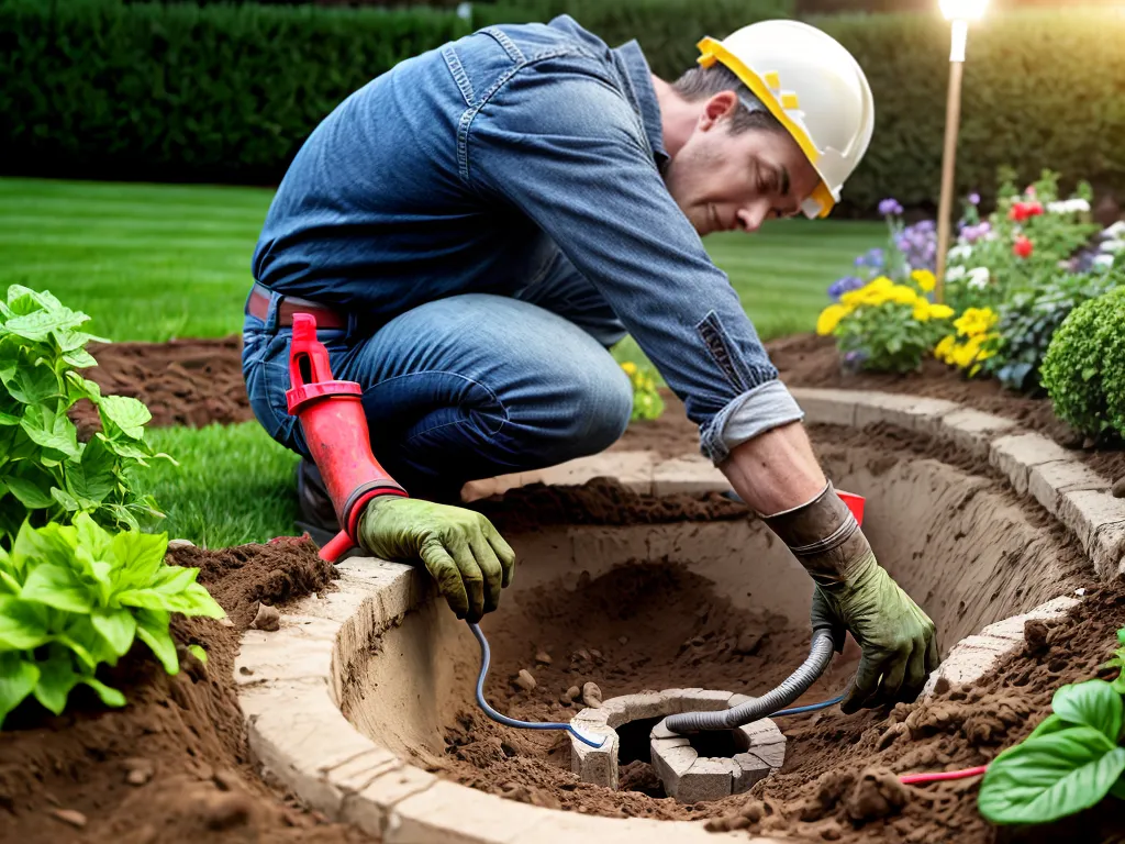 How to Safely Bury Underground Wiring for Your Garden Lighting