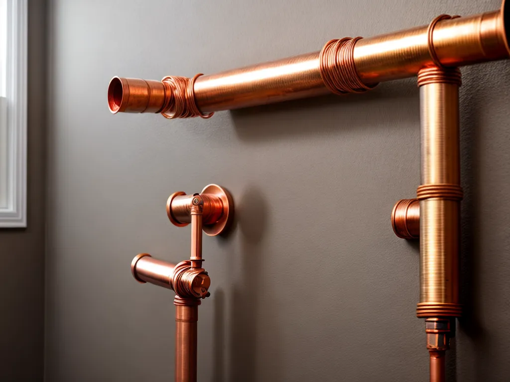 How to Safely Install Exposed Copper Pipes for Unique Decor