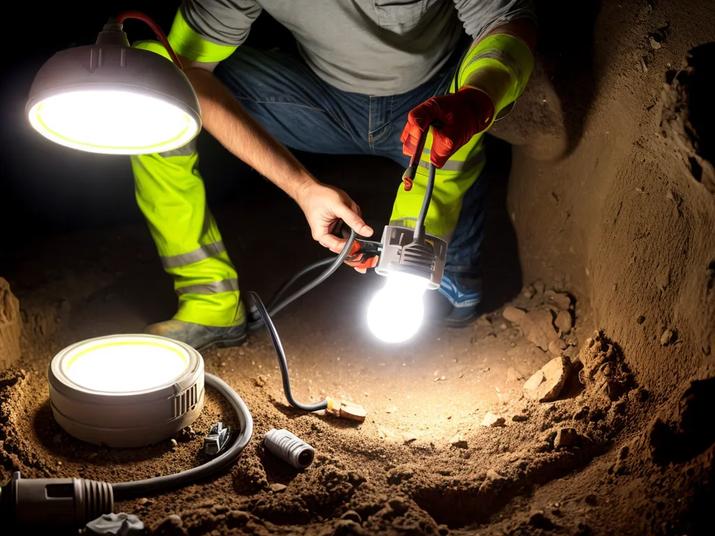 How to Safely Install Underground Low Voltage Lighting