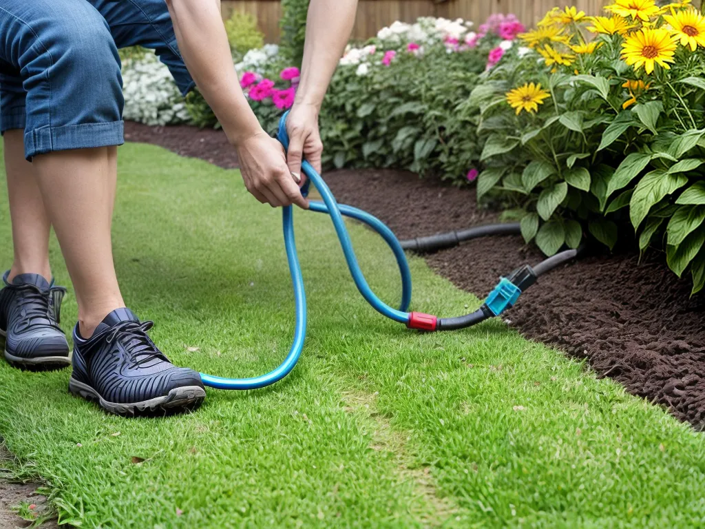 How to Safely Run Electrical Cords Through Your Garden