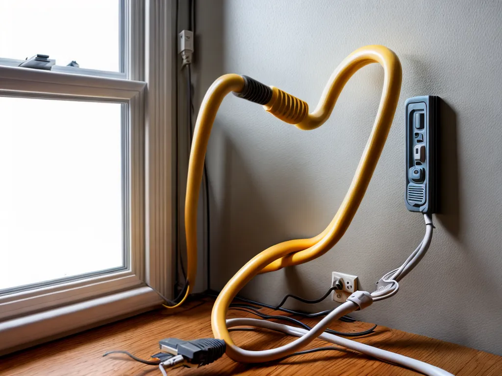 How to Safely Run Extension Cords Through Windows