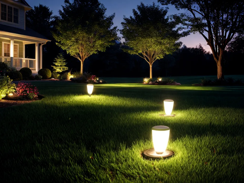 How to Safely Run Low-Voltage Lighting Through Your Lawn