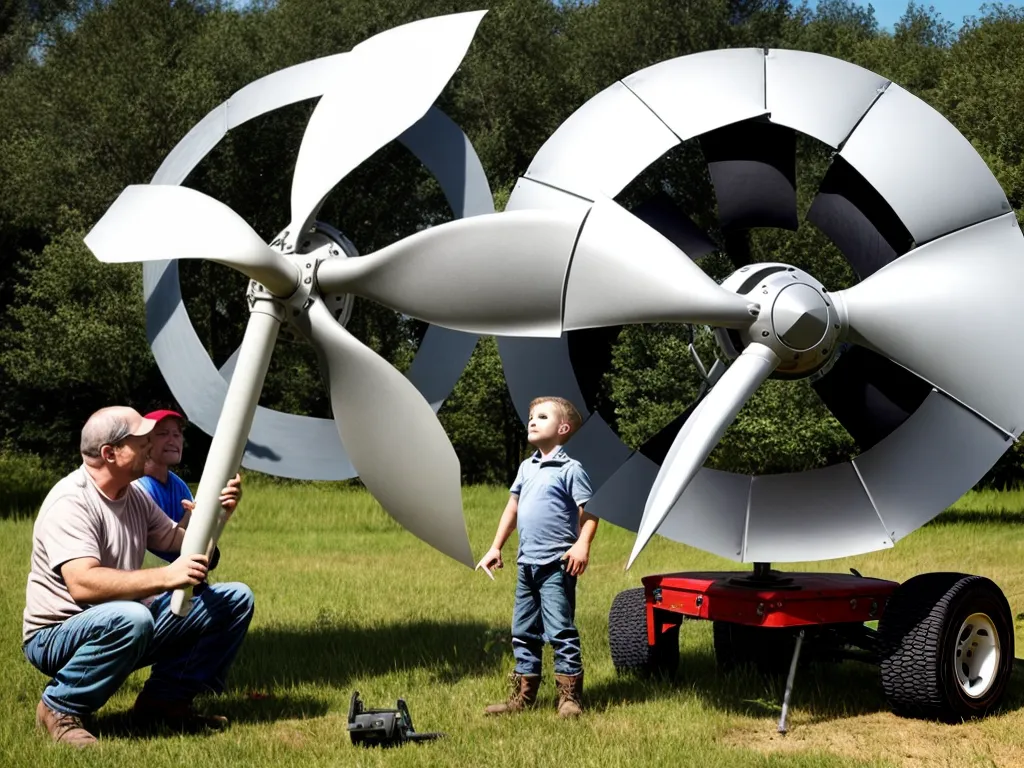 How to Turn Your Old Car Parts into a Wind Turbine