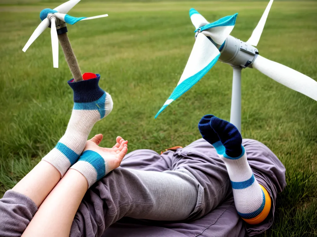 How to Turn Your Old Socks into DIY Wind Turbines