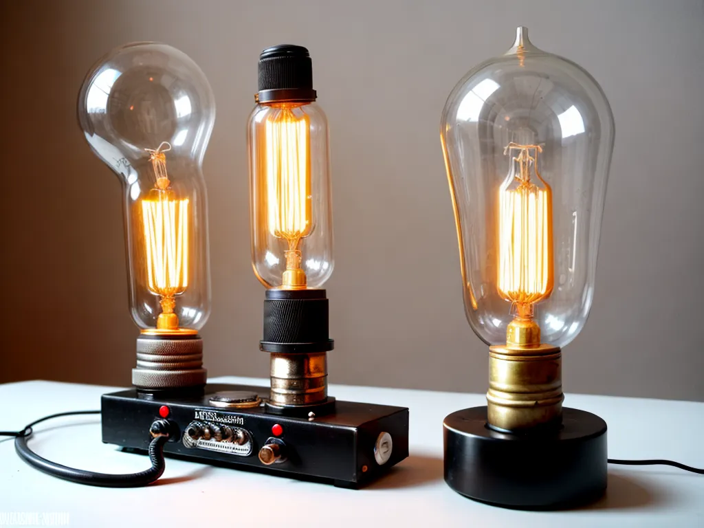 How to Use Obsolete Vacuum Tube Technology to Create a Unique Lamp