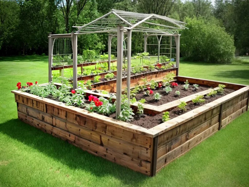How to Use Your Old Iron Bed Frame as a Raised Garden Bed
