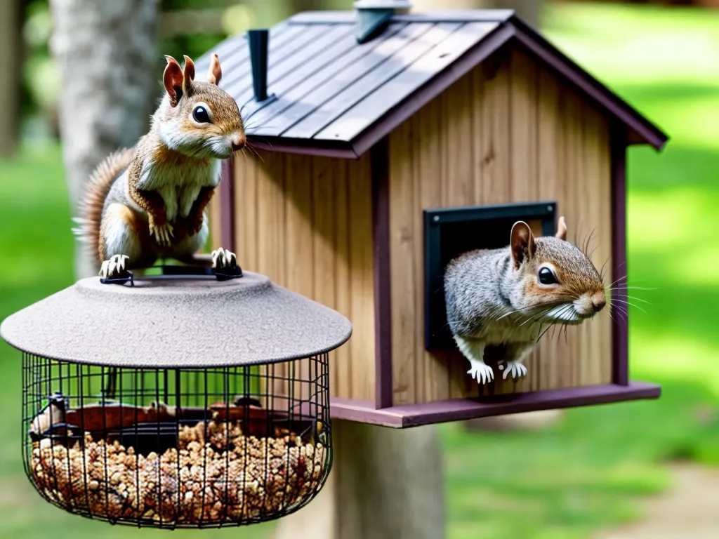 How to Wire Your Backyard Squirrel Feeders