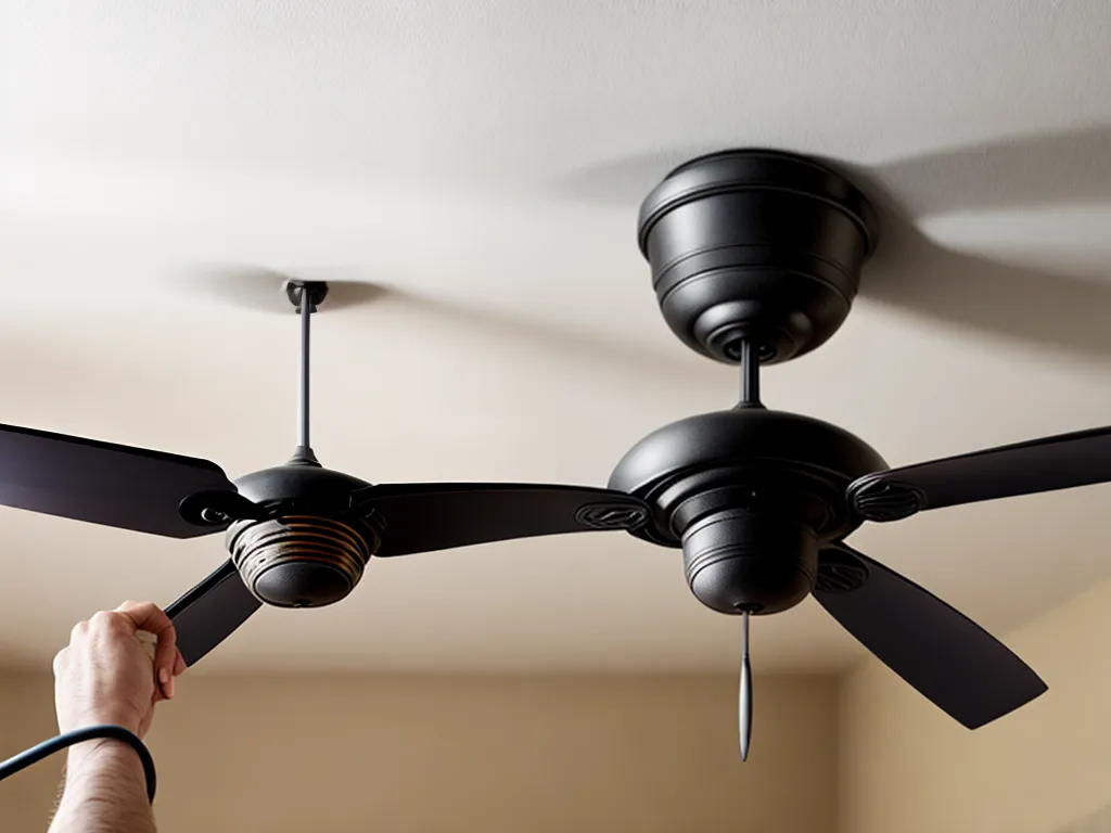 How to Wire a Ceiling Fan Using Only Two Wires