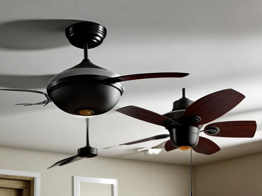 How to Wire a Ceiling Fan With Only One Hot Wire in the Ceiling Box