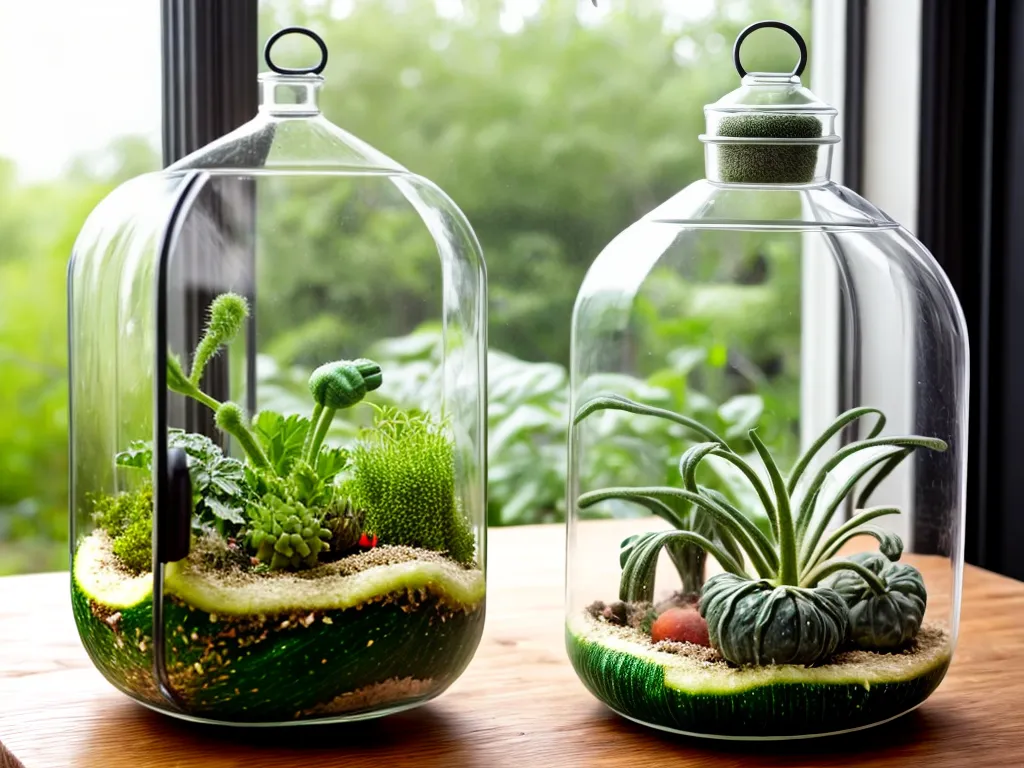 How to Wire a Zucchini Terrarium