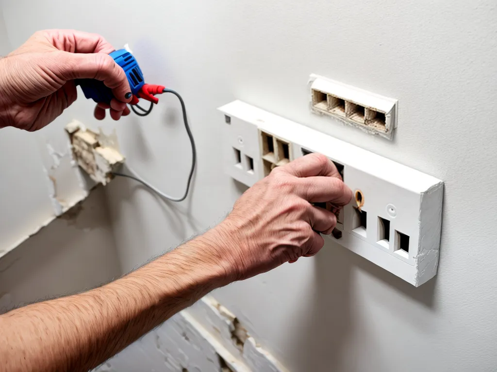 Installing Electrical Outlets on Plaster Walls